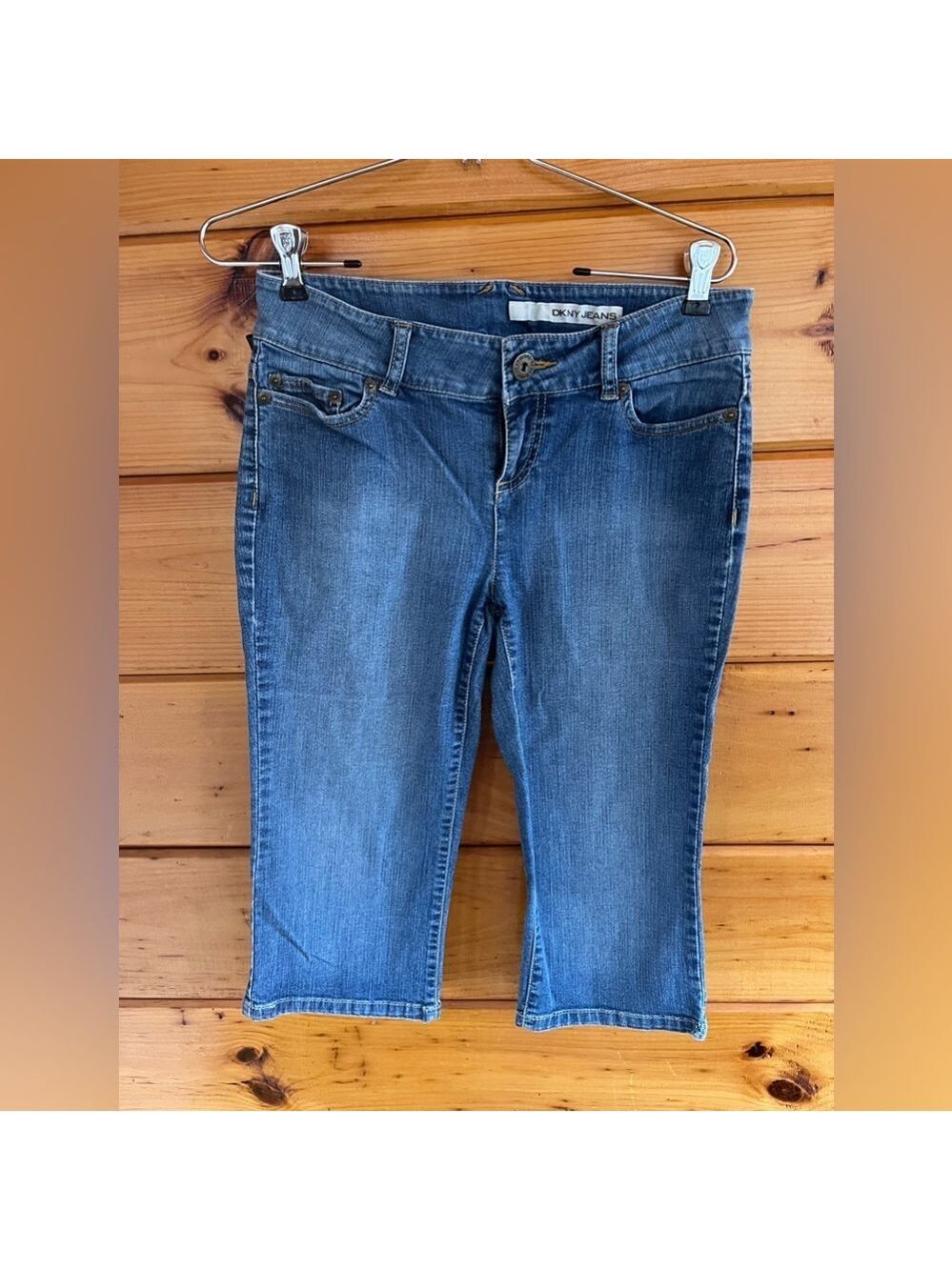 DKNY Cropped Capri Stretchy Jeans Women’s 2